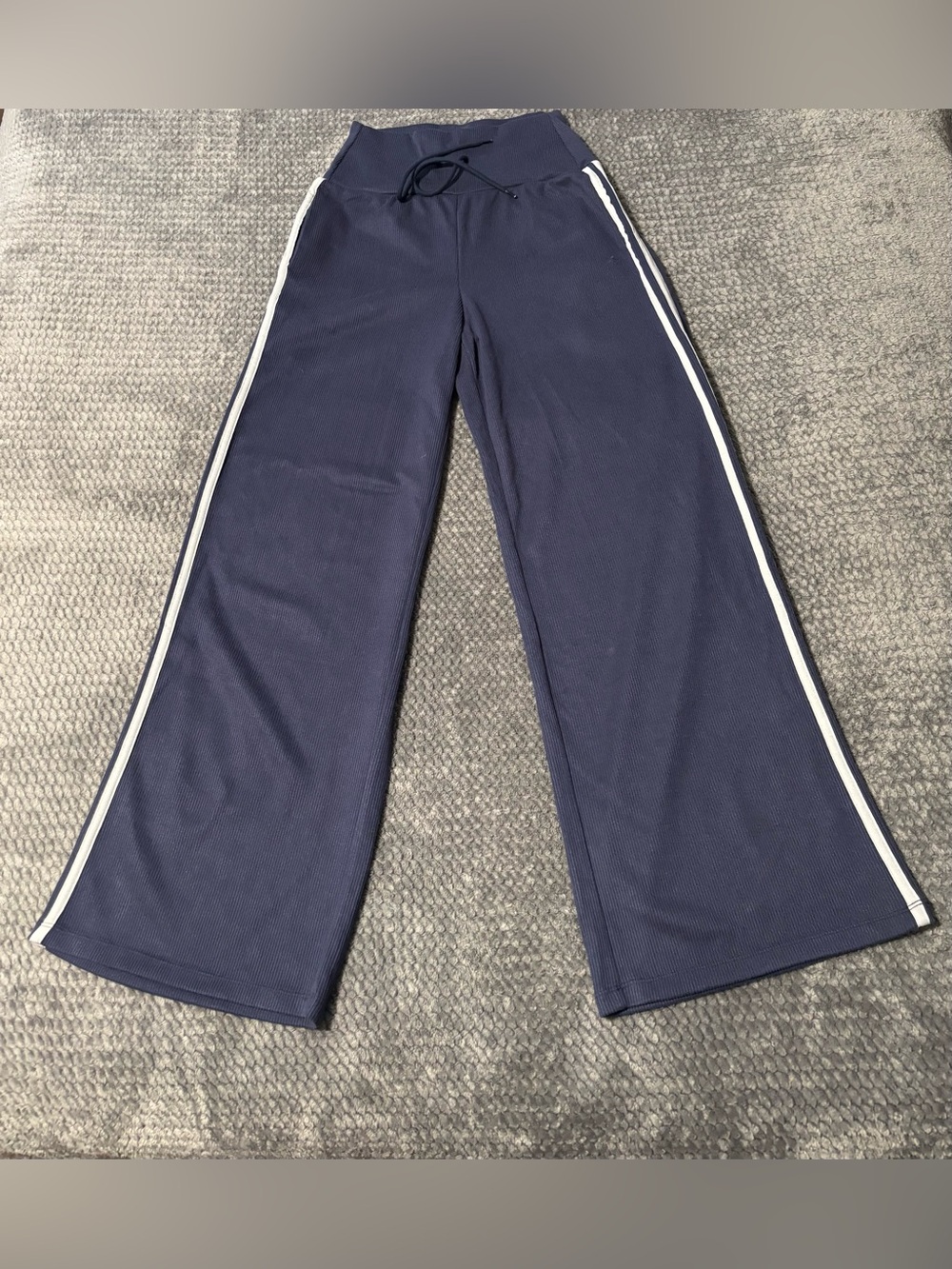 Halara High Waisted Wide Leg Pants Navy Size Small